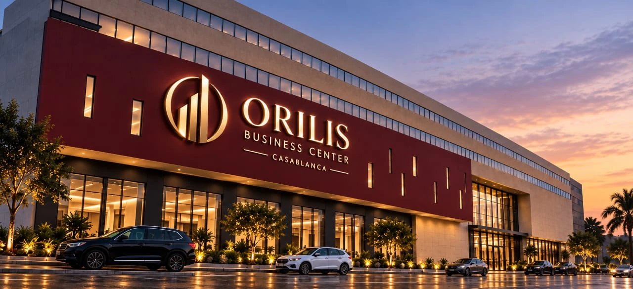 La signature ORILIS — Façade principale